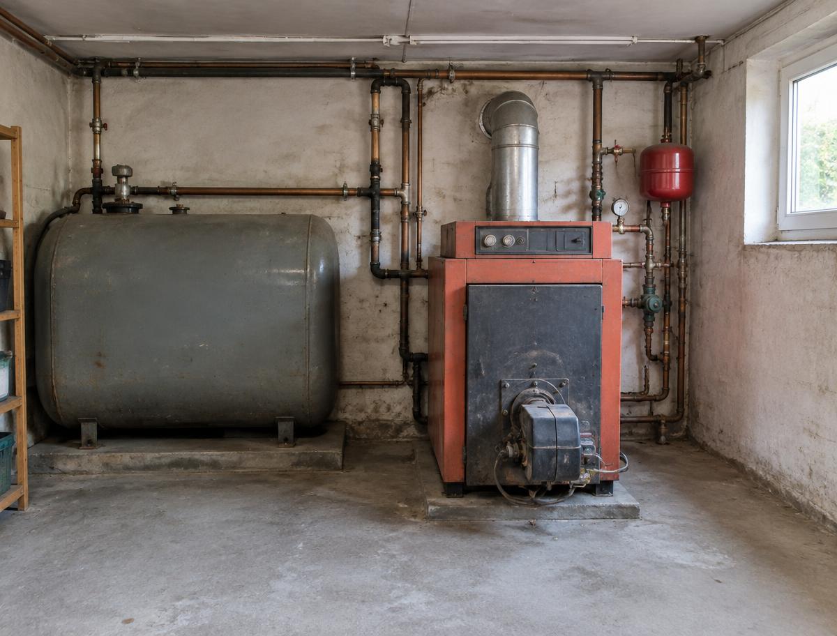 Modernisation d'une ancienne chaufferie — Avant